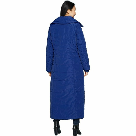 NEW Jacket Dennis basso puffe coat (s,xs,xxs) navy - Picture 2 of 3